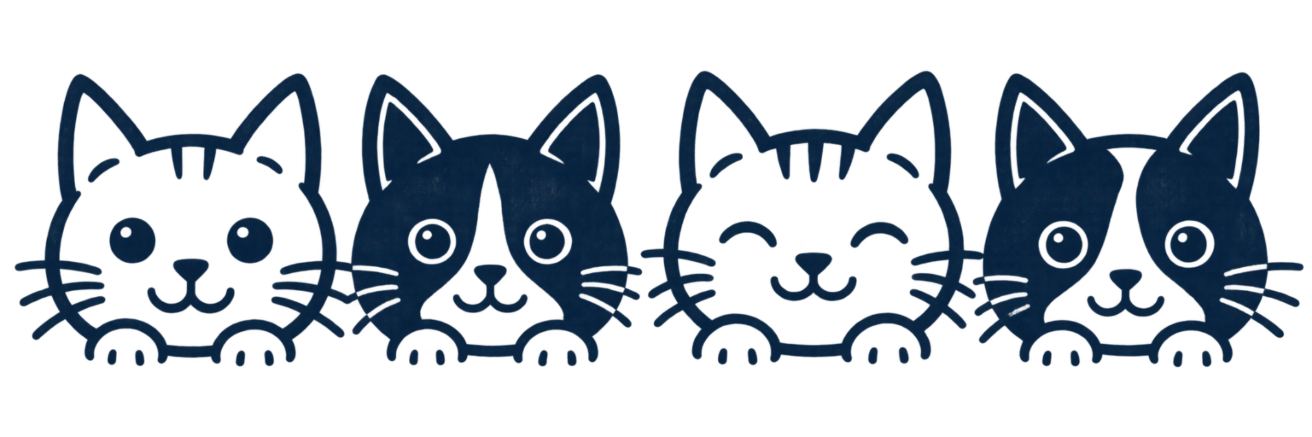 The four cats